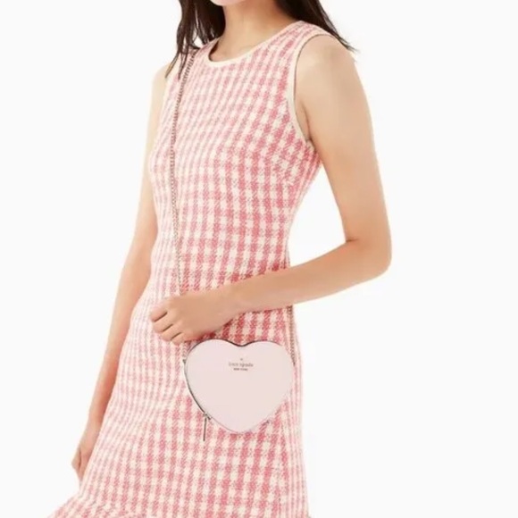 NWT Kate Spade Love Shack Mini Heart Crossbody Bag Purse Handbag - Picture 4 of 10